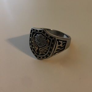 Harley Davidson Crest Ring